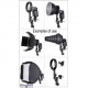 Support flash cobra type L avec sabot flash  (Canon/Nikon) pour monture Elinchrom - référence SLB-CN-EL