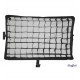 Boîte à lumière illuStar 39x25cm pour LED illuStar LEDP-900 avec diffuseur et grille nids d'abeilles - référence LEDP-900-SBHC