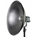 Bol beauté réflecteur beauty dish ELFO argent diamètre ø700mm QZ-70 - référence E056