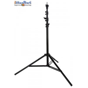 Trépied lumière, ressort pneumatique, 280 à 84cm, replié 84cm, pied ø108cm, tube ø22mm, 4 sections ø29,5/26/22,4/19mm - LS-280A Trépied lumière, ressort pneumatique, 280 à 84cm, replié 84cm, pied ø108cm, tube ø22mm, 4 sections ø29,5/26/22,4/19mm - LS-280A