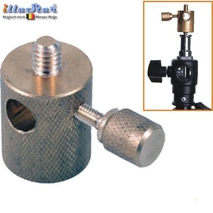 Support parapluie universel (pour fixation de parapluie sur trépied) avec filetage (femelle 1/4"-mâle1/4") - référence UR-4M4F