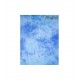 Toile de fond illuStar 3mx6m tissu mousseline de cotton, peint à la main, tacheté, avec rebord pour traverse - référence BM-025