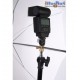 Support parapluie universel (pour fixation de parapluie sur trépied) avec filetage (femelle 1/4"-mâle1/4") - référence UR-4M4F