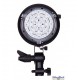Lampe LED 15000 lm 150W illuStar pour studio vidéo et photo baïonnette Bowens-S 5500°K affichage numérique -référence LEDS-1500B
